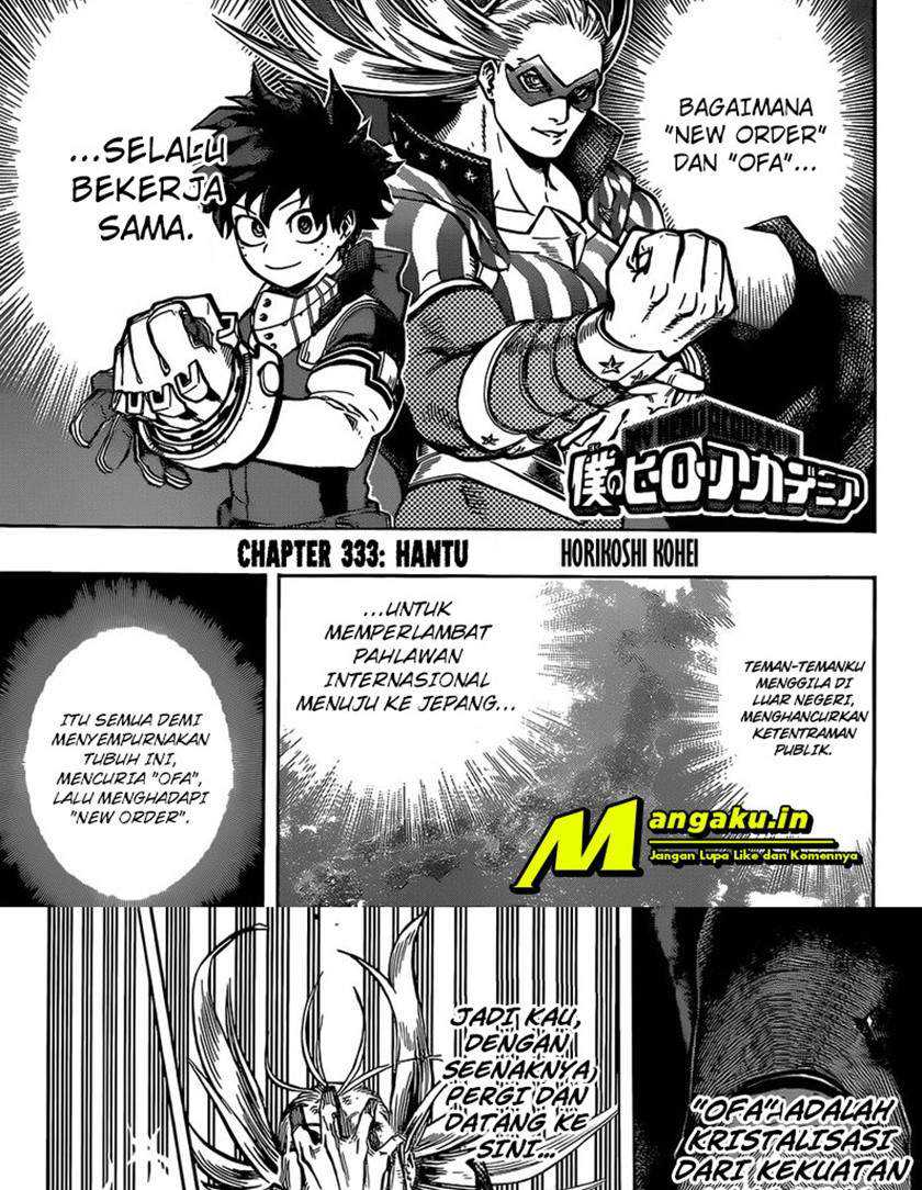 Baca Manga Boku no Hero Academia Chapter 333 Gambar 2
