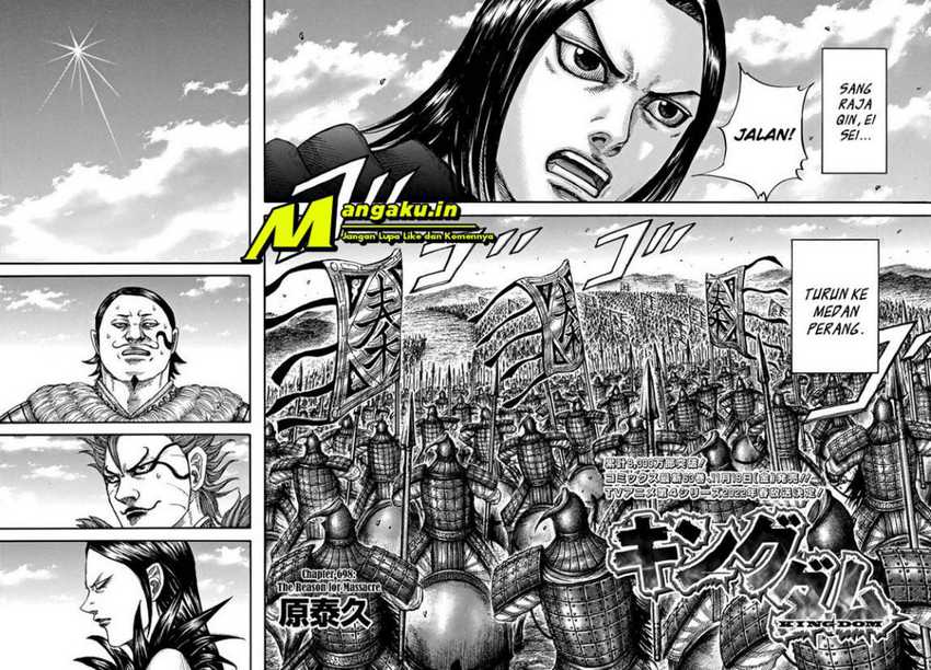 Kingdom Chapter 698 Gambar 4