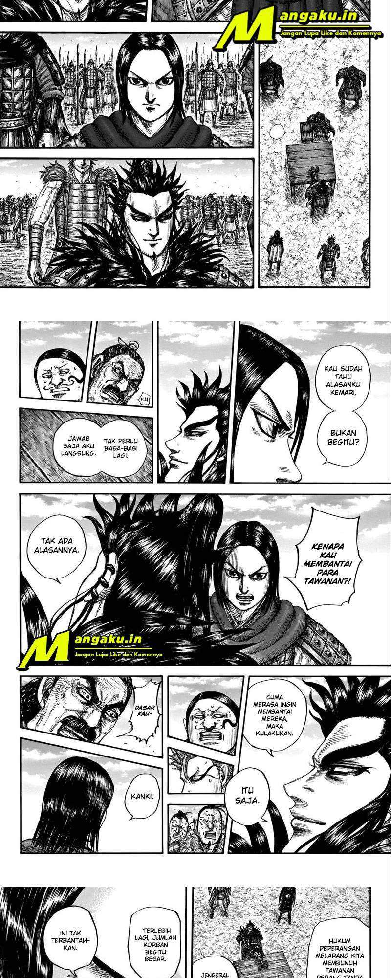 Kingdom Chapter 698 Gambar 7