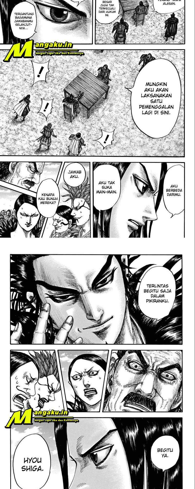 Kingdom Chapter 698 Gambar 8