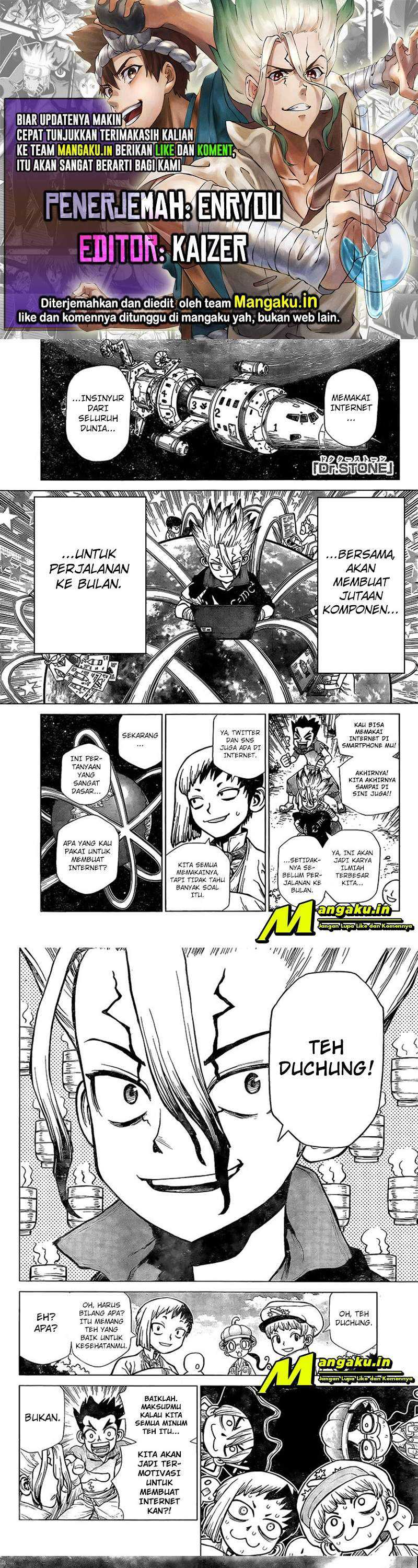 Baca Komik Dr. Stone Chapter 218 Gambar 1