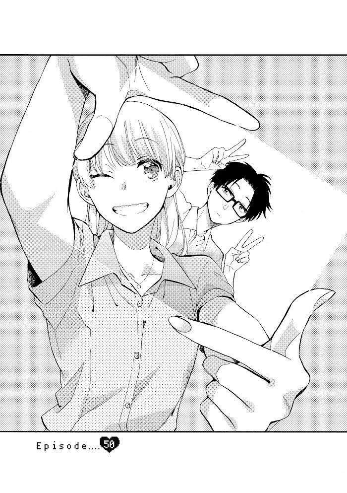 Baca Komik Wotaku ni Koi wa Muzukashii Chapter 50 Gambar 1