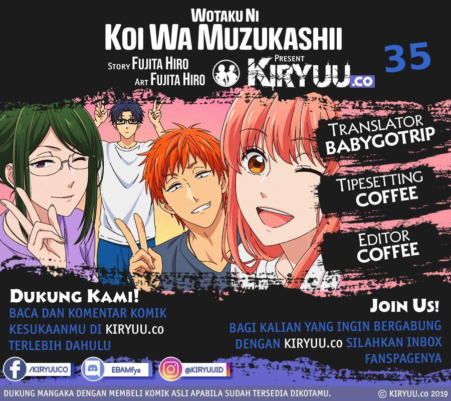 Baca Manga Wotaku ni Koi wa Muzukashii Chapter 35 Gambar 2