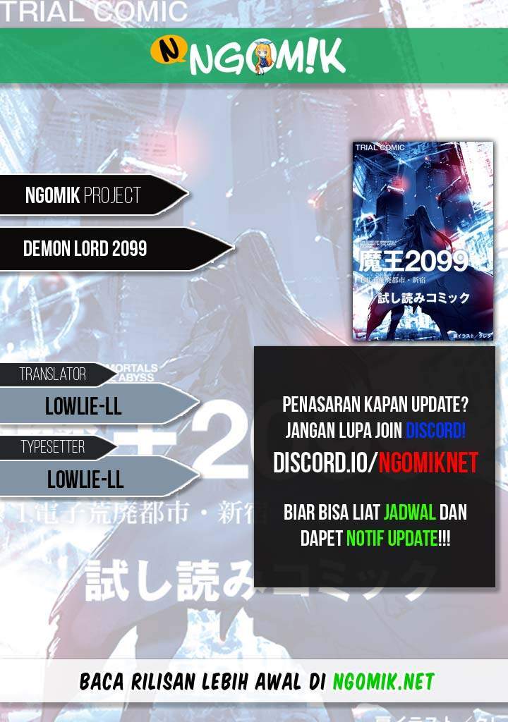 Baca Komik Demon Lord 2099 Chapter 1.1 Gambar 1