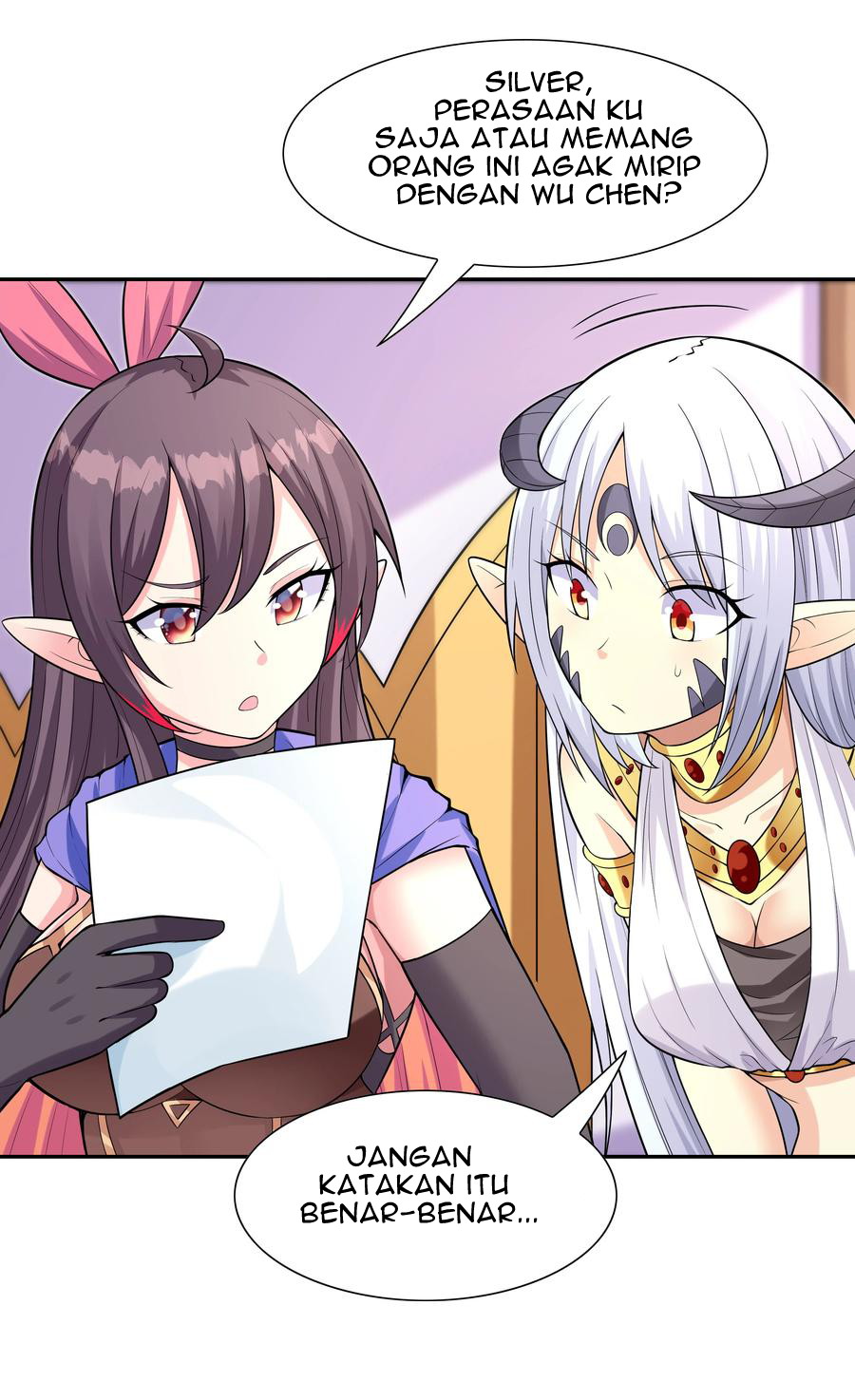 My Harem Is Entirely Female Demon Villains Chapter 18 Gambar 48