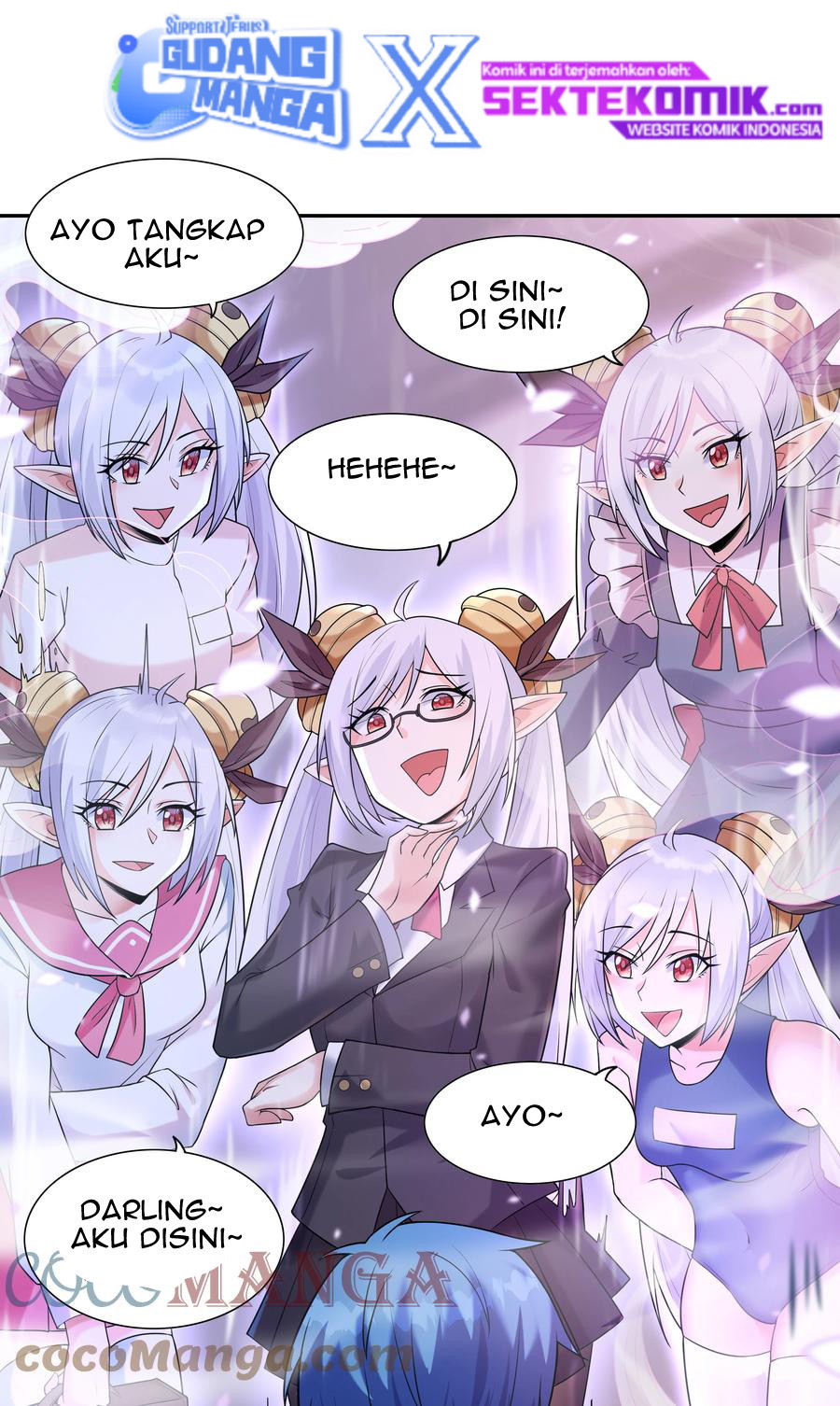 My Harem Is Entirely Female Demon Villains Chapter 14 Gambar 36