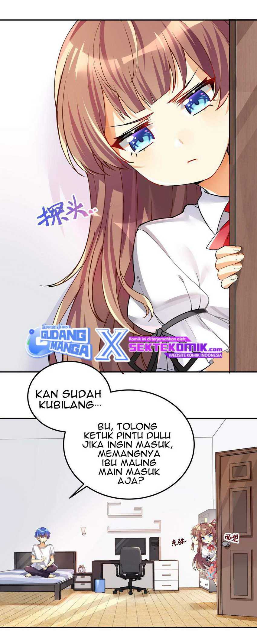 I’m My Household Girlfriend Chapter 28 Gambar 37