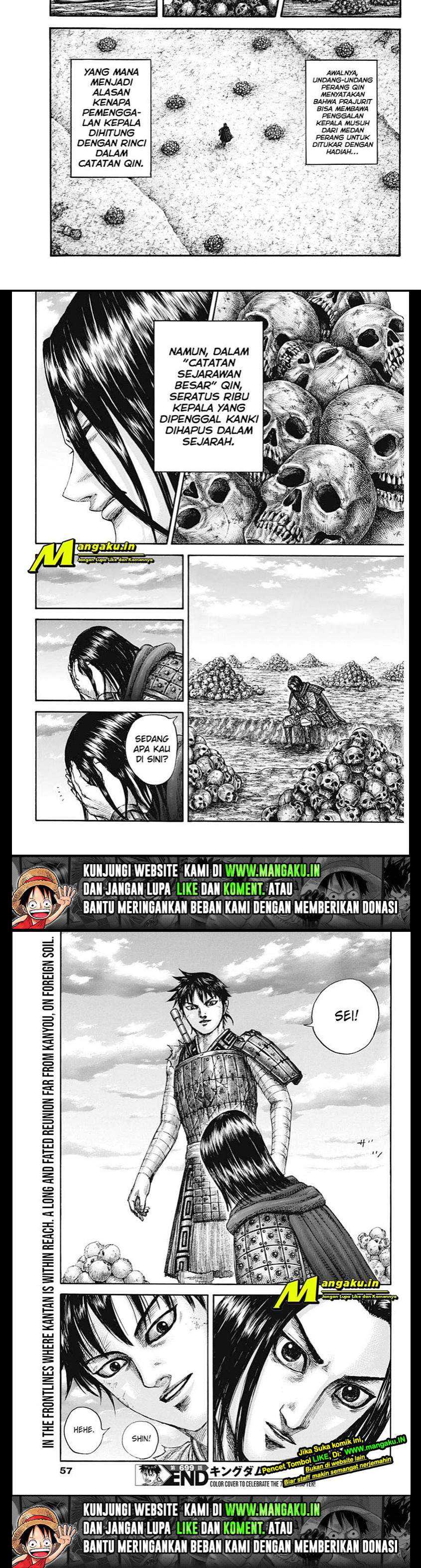 Kingdom Chapter 699 Gambar 6