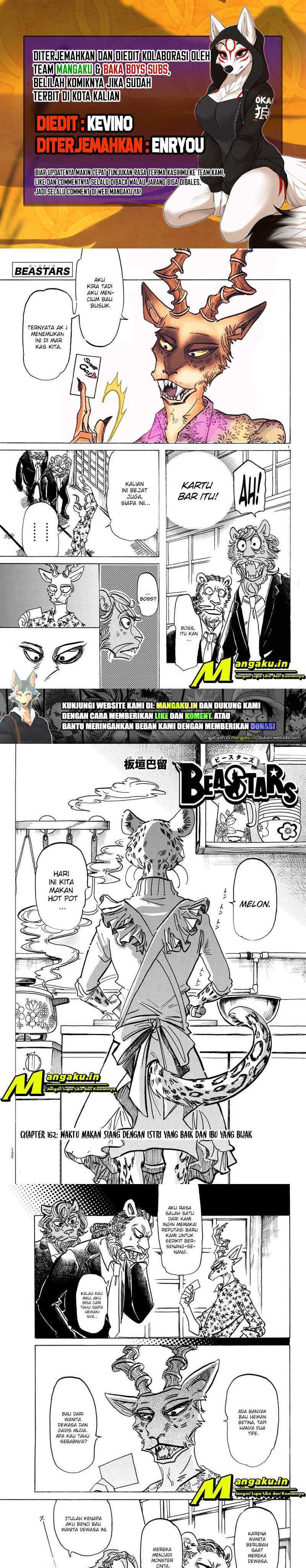 Baca Komik Beastars Chapter 162 Gambar 1