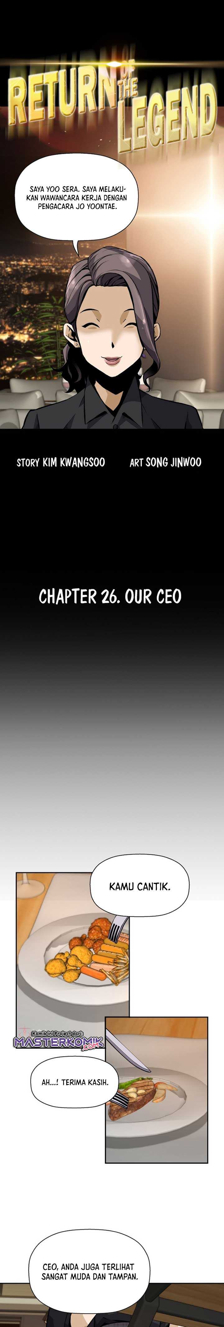 Baca Manhwa Return of the Legend Chapter 26 Gambar 2