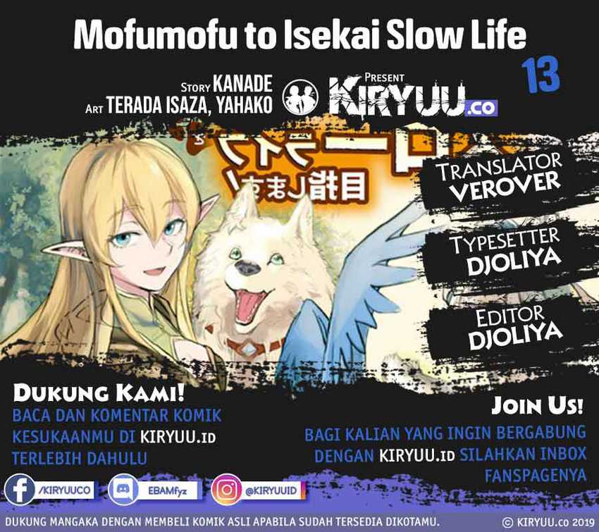 Baca Komik Mofumofu to Isekai Slow Life o Mezashimasu! Chapter 13 Gambar 1