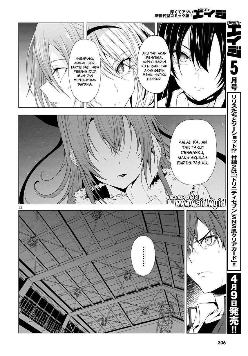 Maou Gakuen no Hangyakusha Chapter 11 Gambar 24