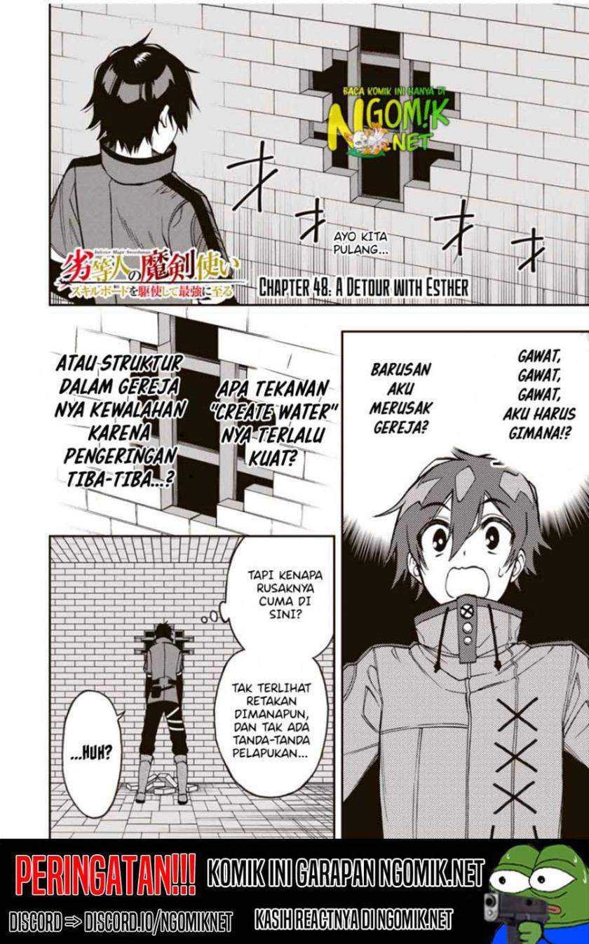 Baca Manga The Reincarnated Inferior Magic Swordsman Chapter 48 Gambar 2