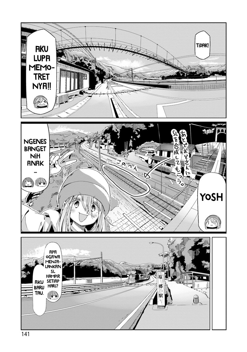 Yuru-Camp Chapter 63 Gambar 10