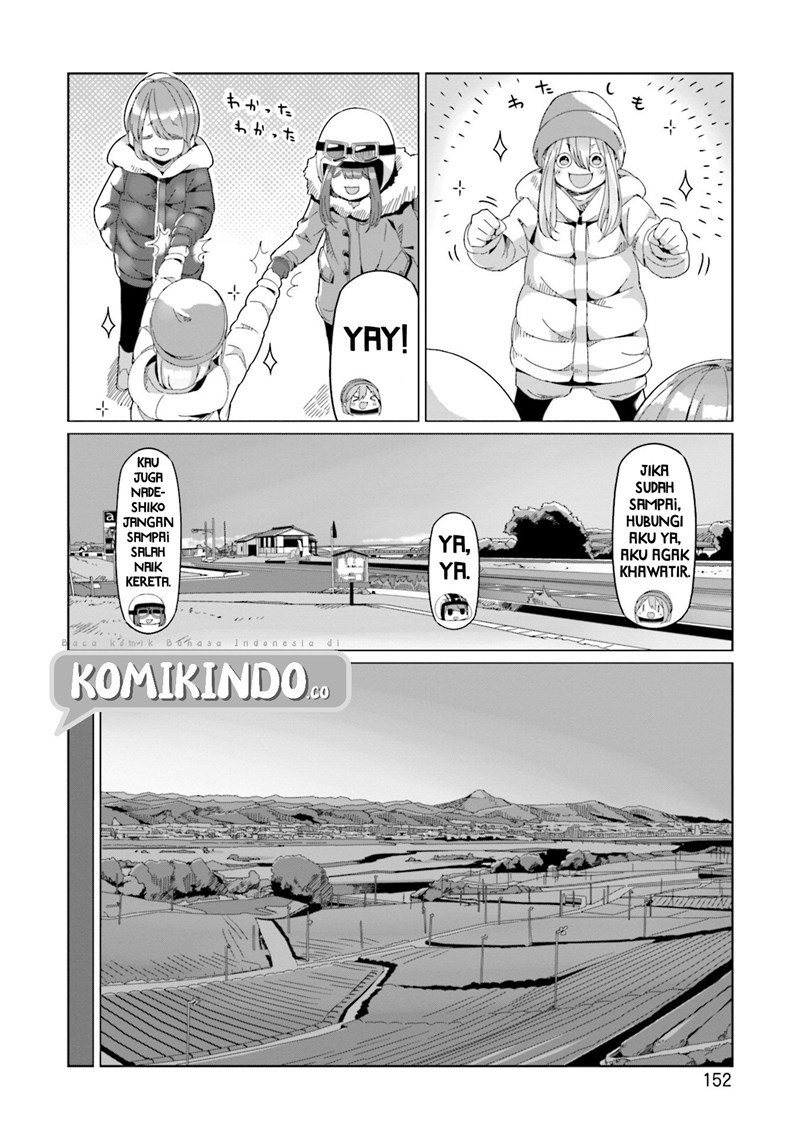Yuru-Camp Chapter 63 Gambar 21