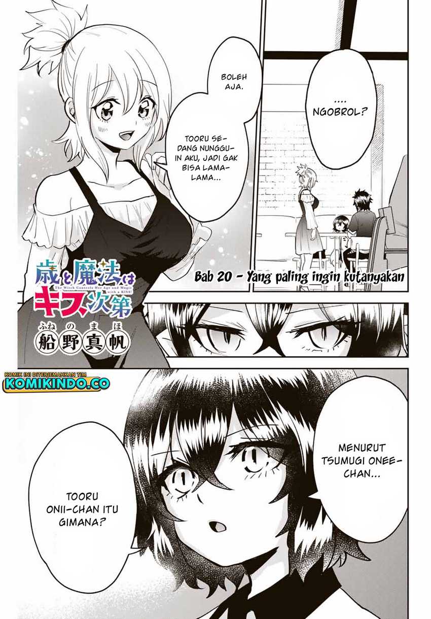 Baca Manga The Witch Controls Her Age and Magic With a Kiss Chapter 20 Gambar 2