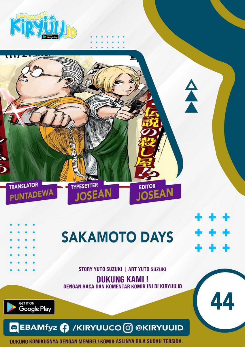 Baca Komik Sakamoto Days Chapter 44 Gambar 1