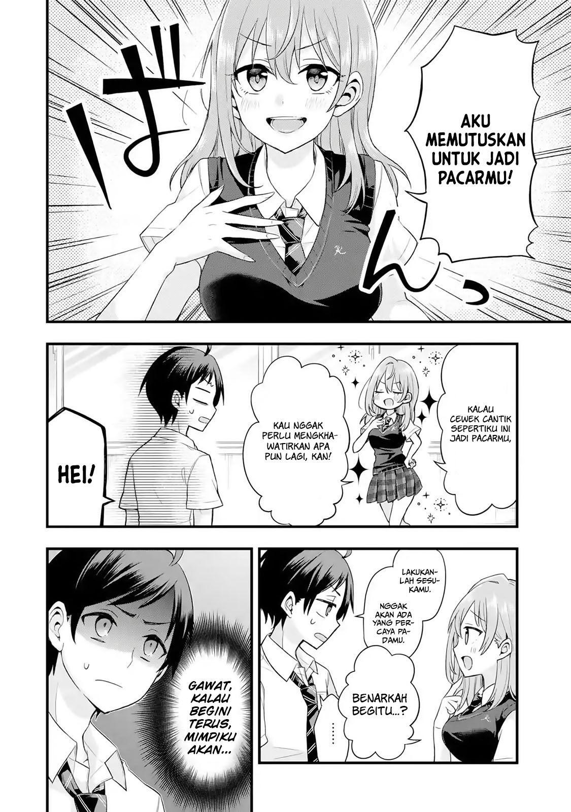 Tomodachi no Imouto ga Ore ni Dake Uzai Chapter 1.3 Gambar 8