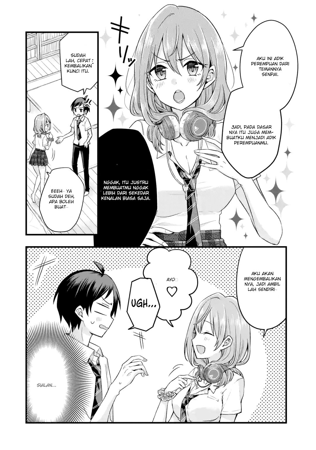 Tomodachi no Imouto ga Ore ni Dake Uzai Chapter 1.1 Gambar 13