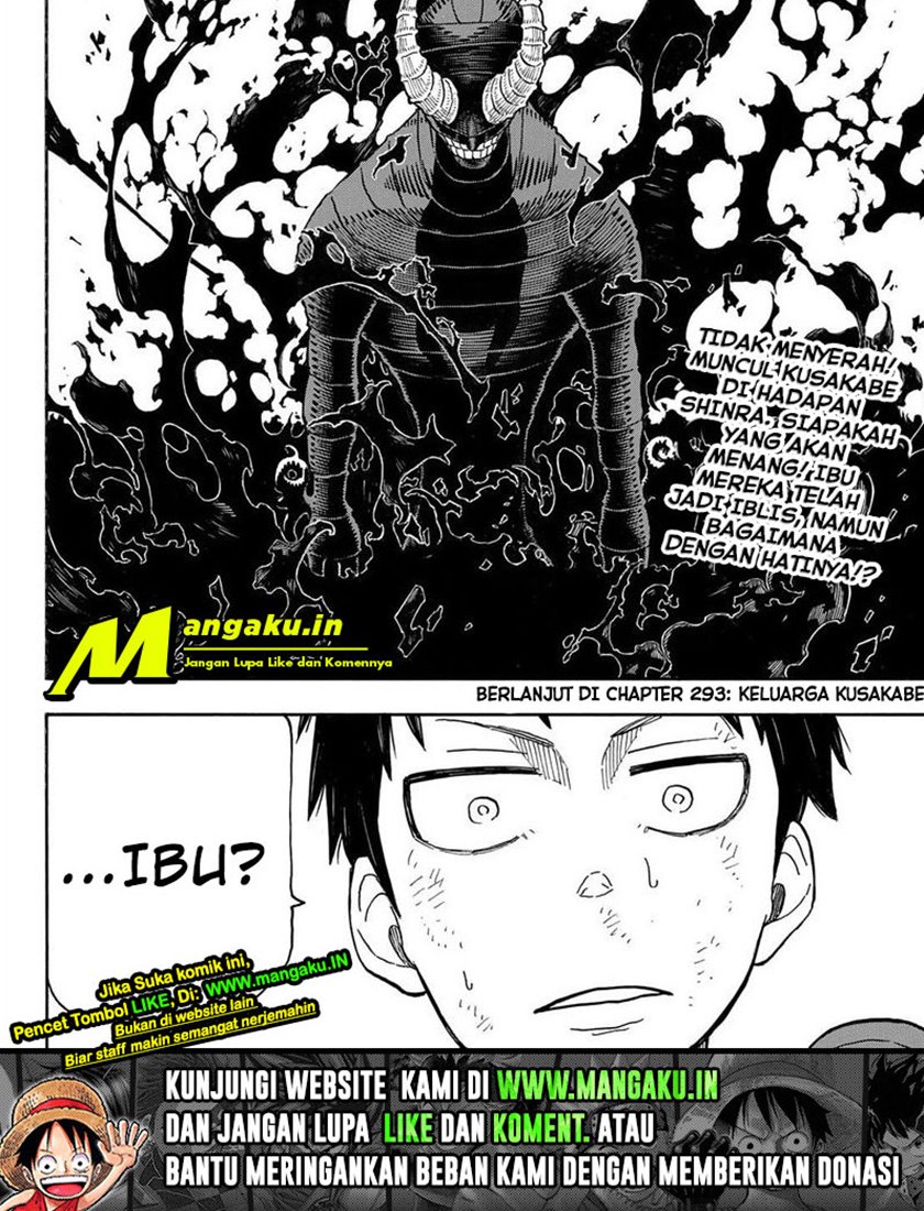 Fire Brigade of Flames Chapter 292 Gambar 23