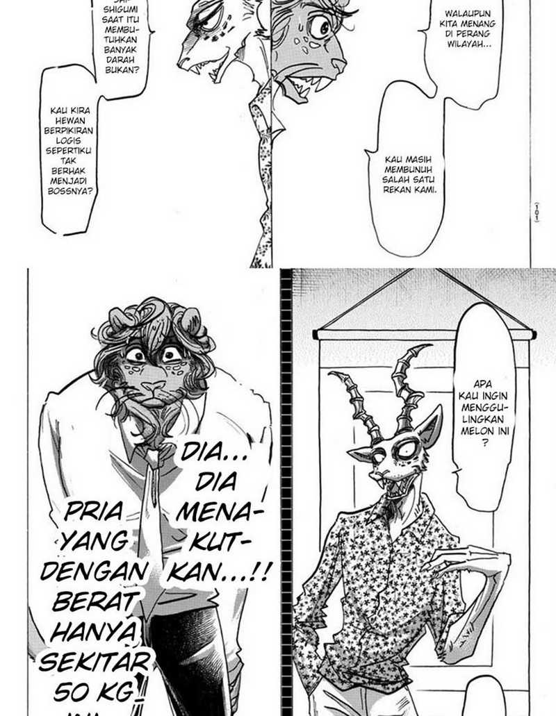 Beastars Chapter 163 Gambar 16