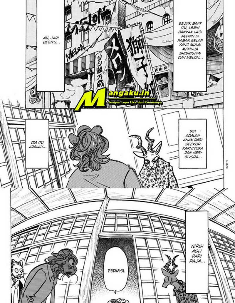 Beastars Chapter 163 Gambar 18