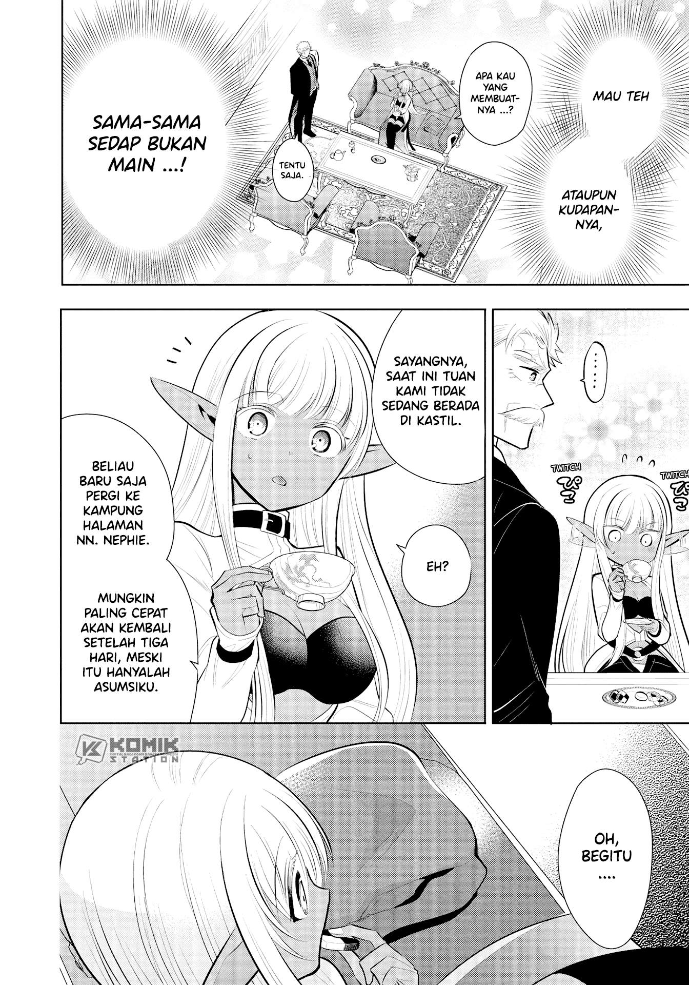 Maou no Ore ga Dorei Elf wo Yome ni Shitanda ga, Dou Medereba Ii? Chapter 38 Gambar 13