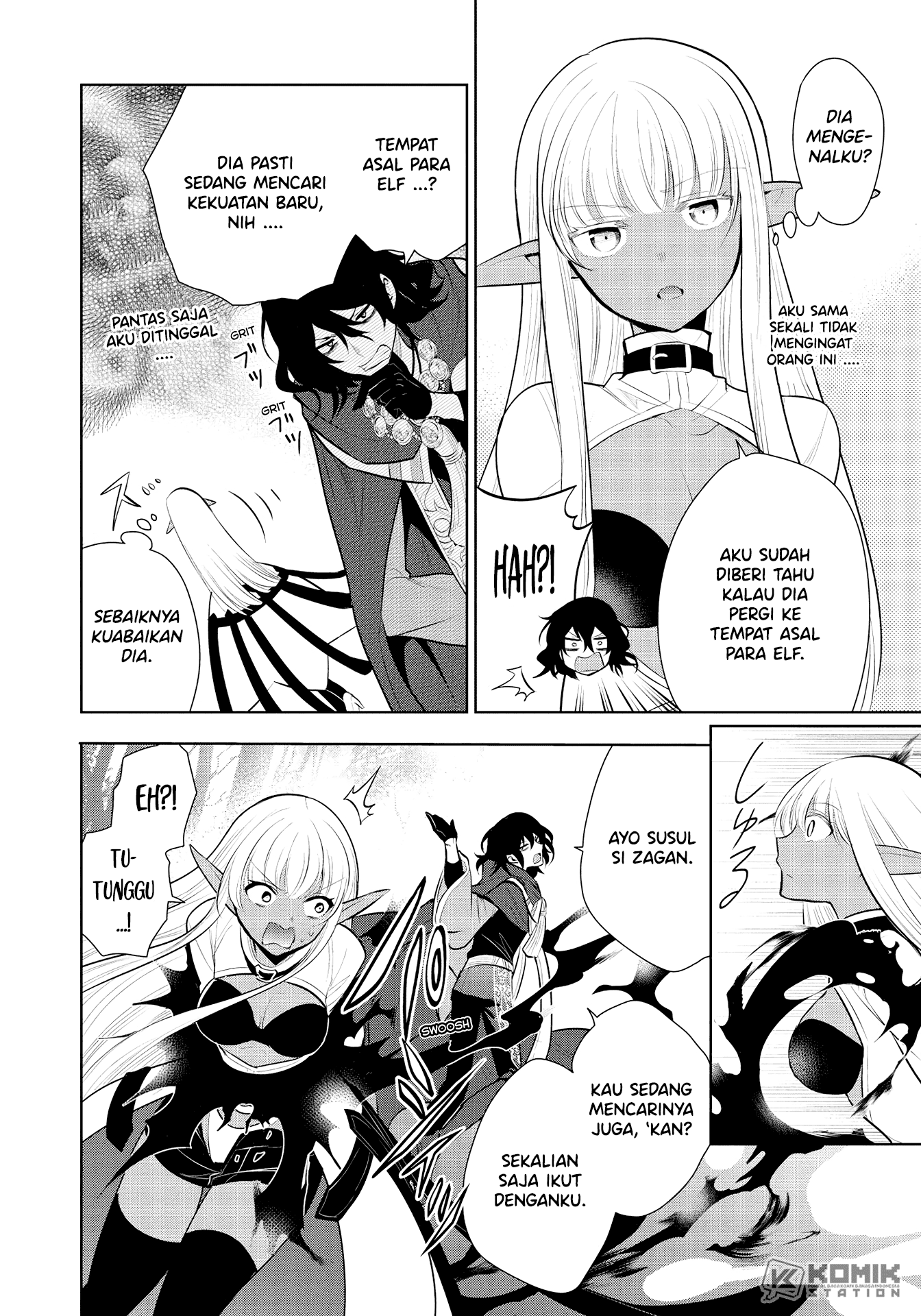 Maou no Ore ga Dorei Elf wo Yome ni Shitanda ga, Dou Medereba Ii? Chapter 38 Gambar 20