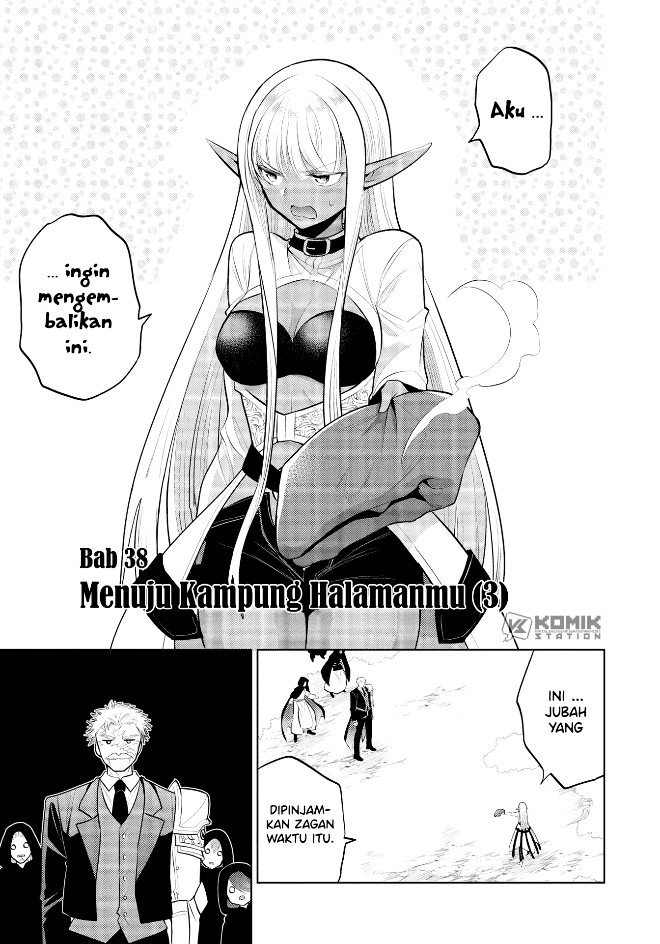 Maou no Ore ga Dorei Elf wo Yome ni Shitanda ga, Dou Medereba Ii? Chapter 38 Gambar 8