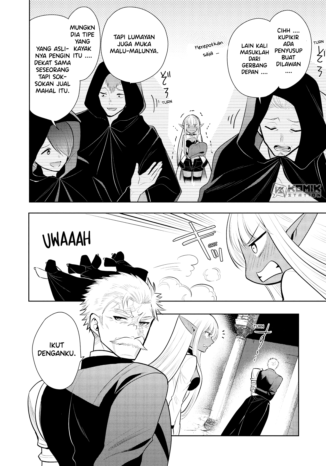 Maou no Ore ga Dorei Elf wo Yome ni Shitanda ga, Dou Medereba Ii? Chapter 38 Gambar 9