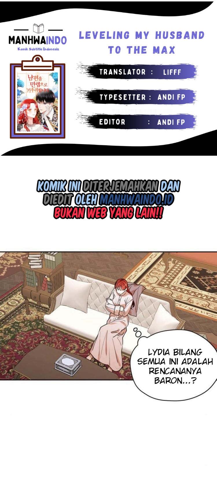 Baca Komik Leveling My Husband to the Max Chapter 29 Gambar 1