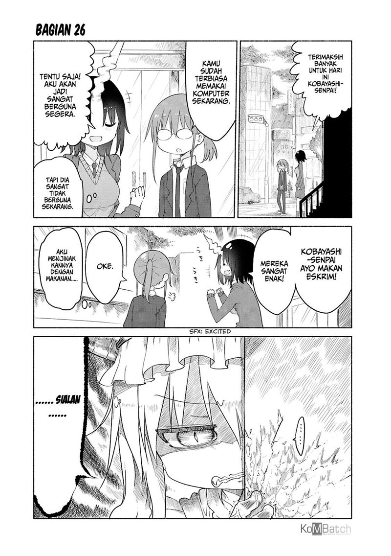 Kobayashi-san Chi no Maid Dragon Chapter 26 Gambar 3