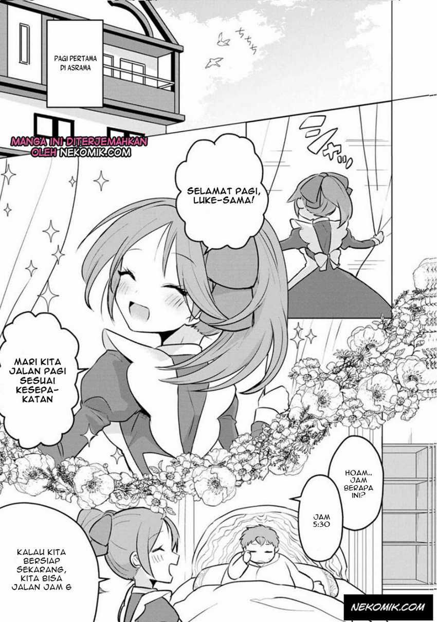 Baca Manga Tensei Saki ga Zannen Ouji Datta Ken: Ima wa Fukkin 1-kai mo Dekinai kedo Yasete Isekai Sukuimasu Chapter 9 Gambar 2