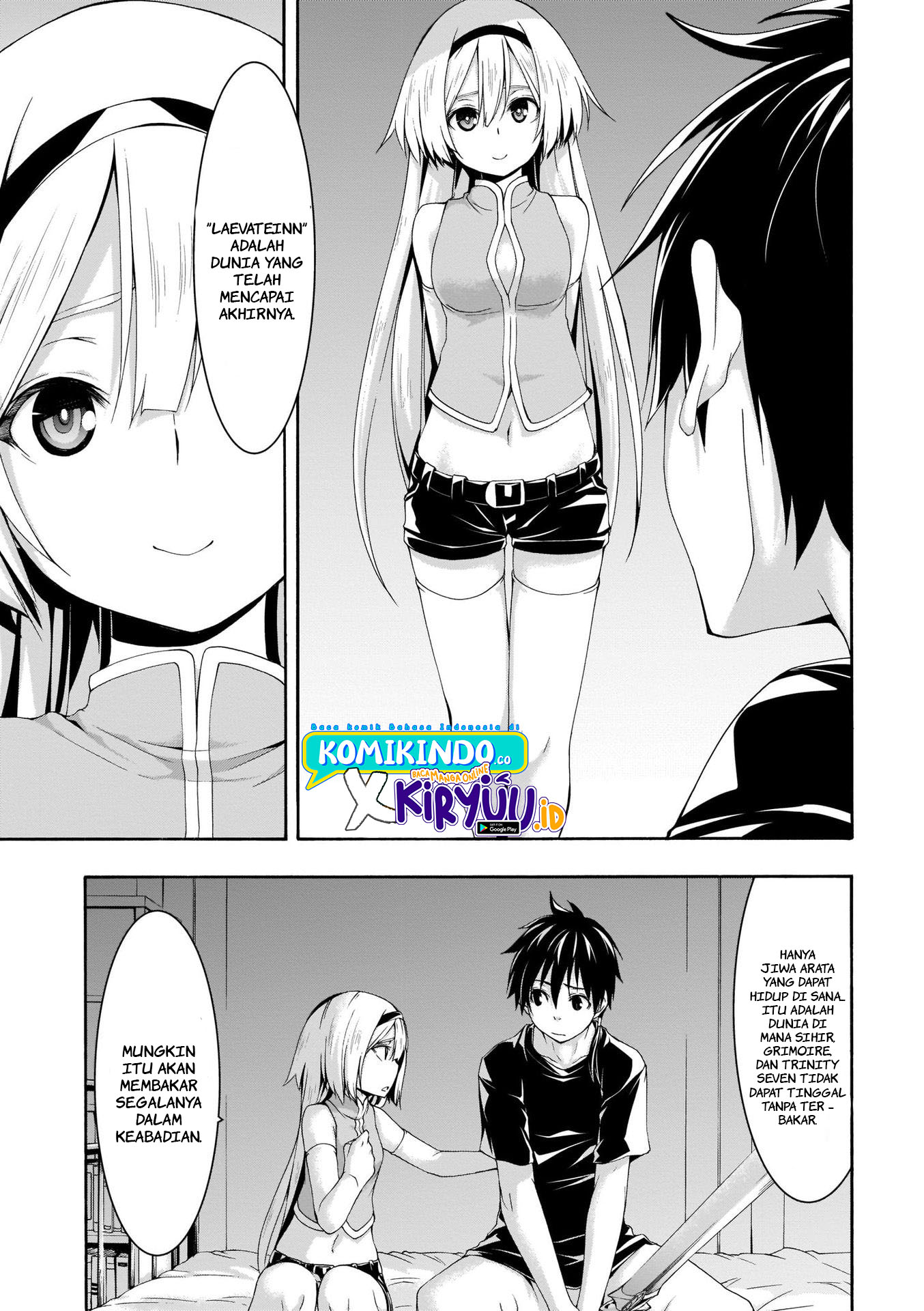 Trinity Seven Chapter 110 Gambar 25