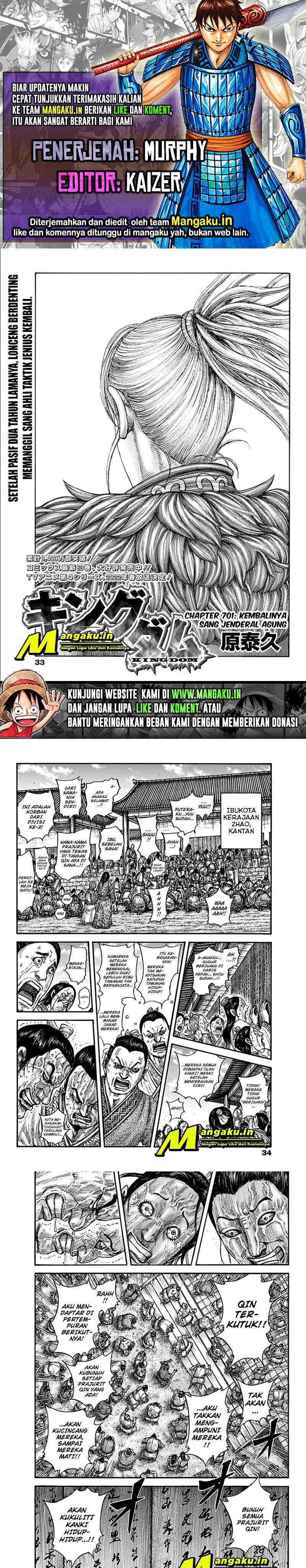 Baca Komik Kingdom Chapter 701 Gambar 1