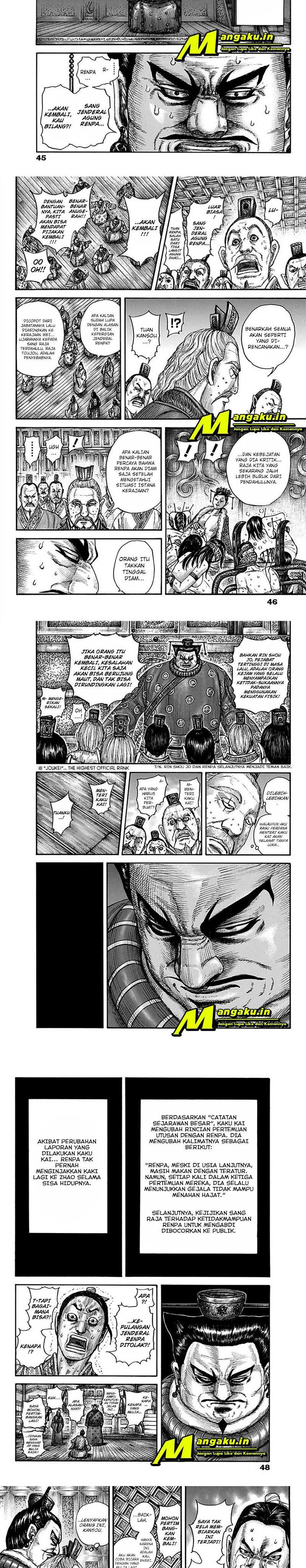 Kingdom Chapter 701 Gambar 6