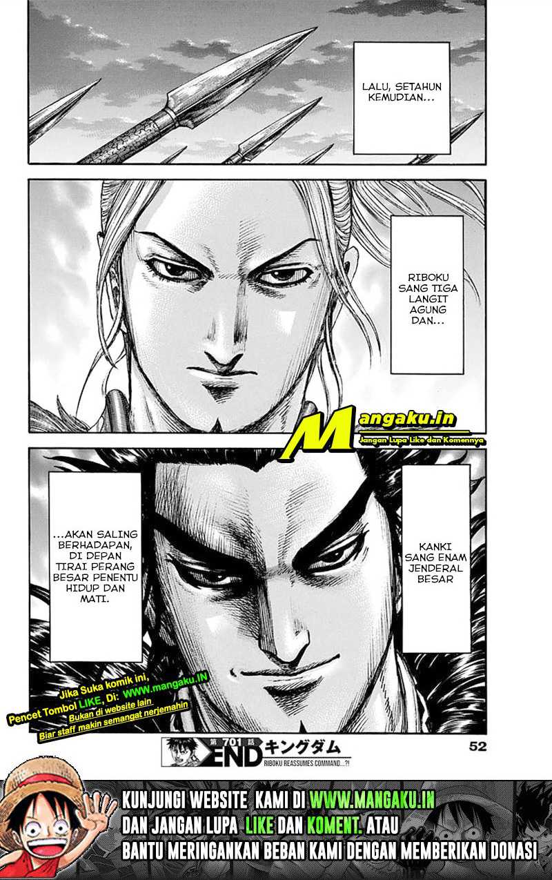 Kingdom Chapter 701 Gambar 9