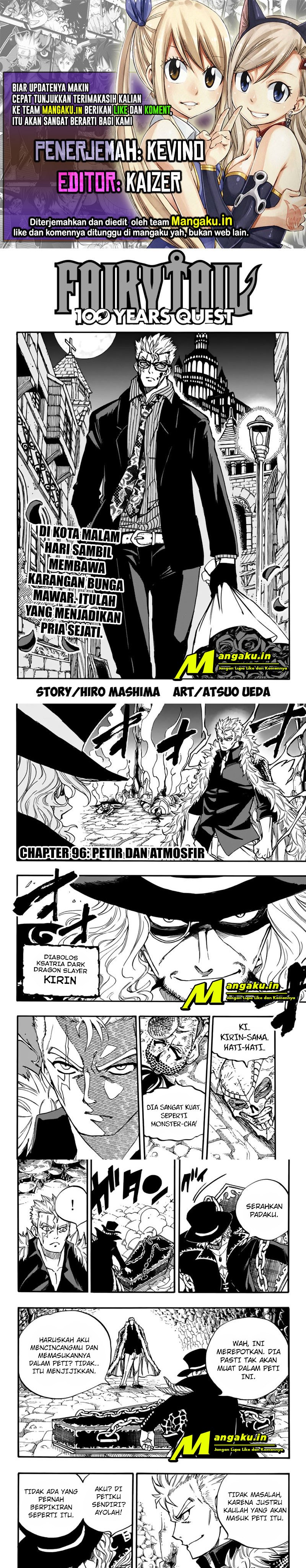 Baca Komik Fairy Tail: 100 Years Quest Chapter 96 Gambar 1