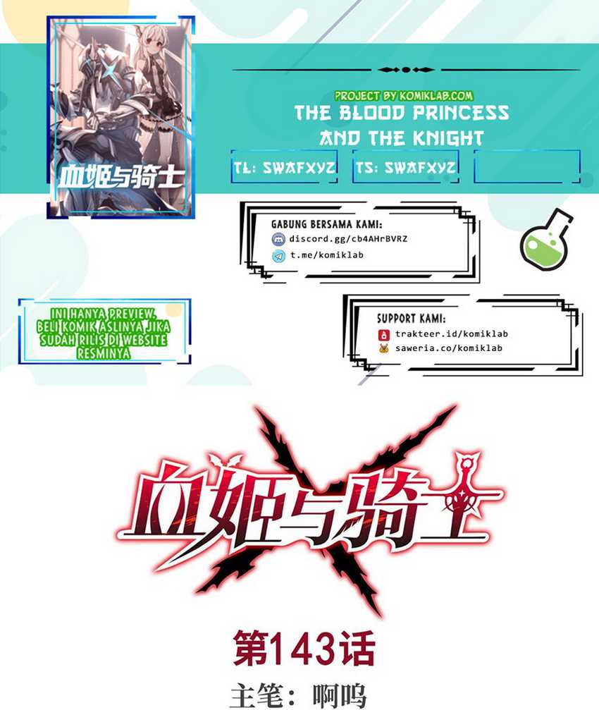 Baca Komik The Blood Princess And The Knight Chapter 143 Gambar 1