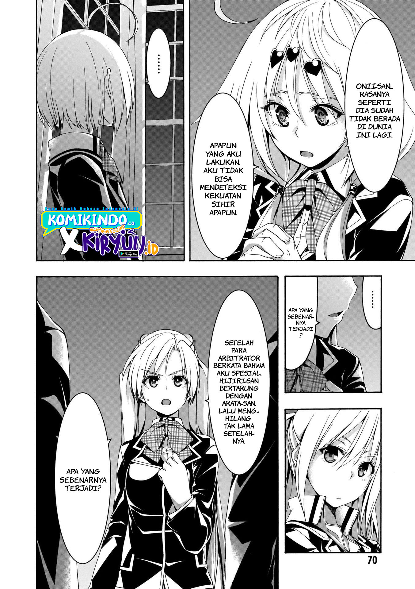 Trinity Seven Chapter 111 Gambar 6