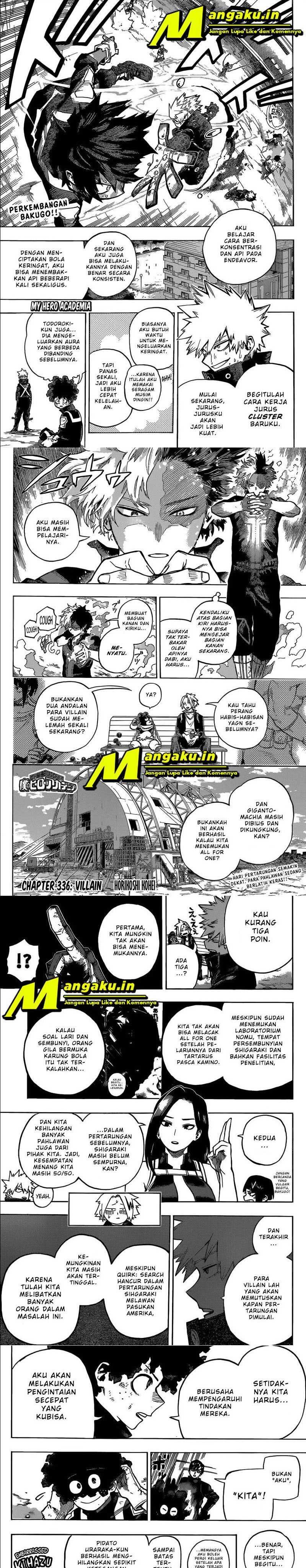 Boku no Hero Academia Chapter 336 Gambar 3