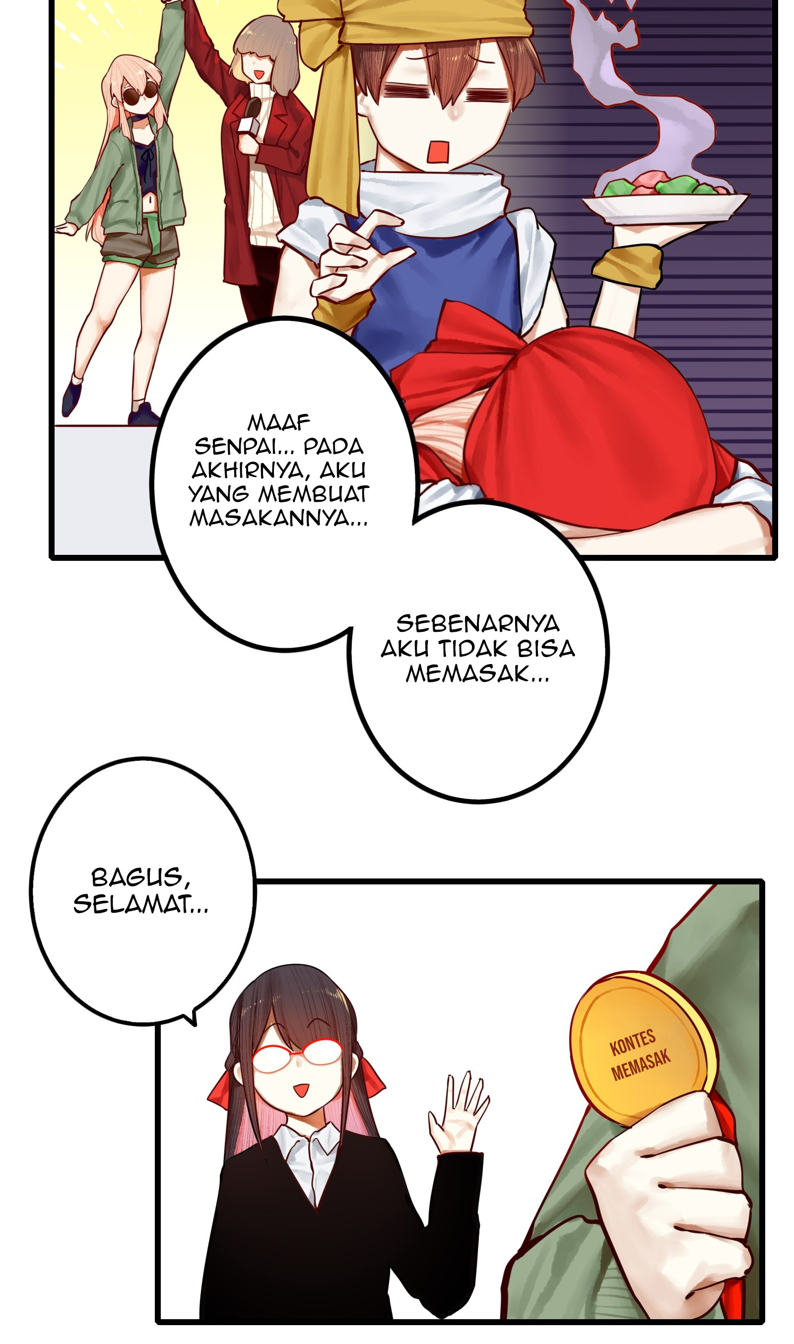 Miss, don’t livestream it! Chapter 33.2 Gambar 12