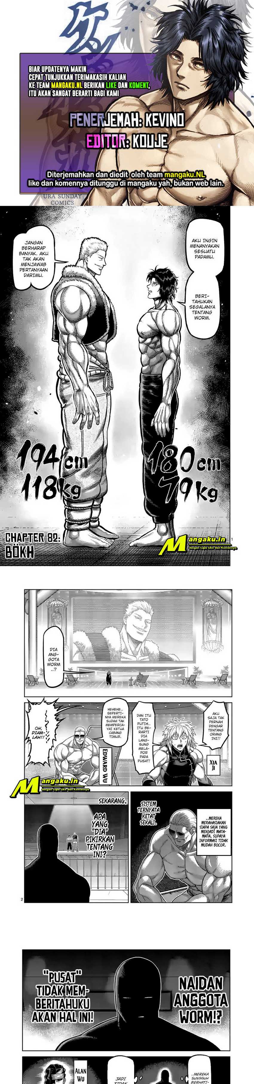 Baca Komik Kengan Omega Chapter 82 Gambar 1