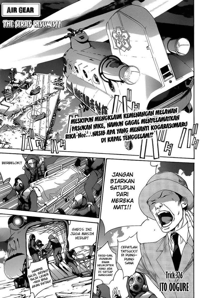 Baca Manga Air Gear Chapter 326 Gambar 2