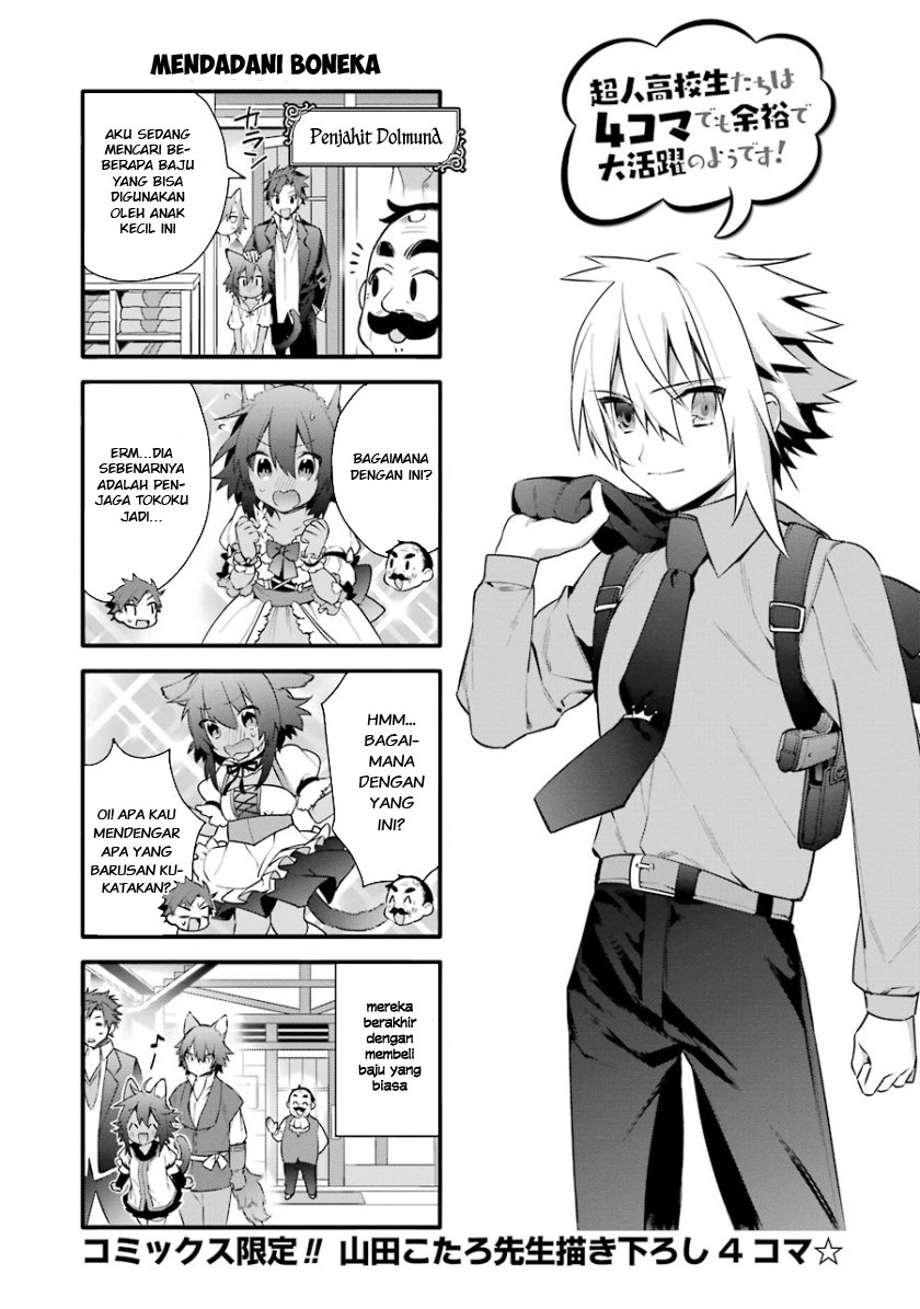 Baca Manga Choujin Koukousei-tachi wa Isekai demo Yoyuu de Ikinuku you desu! Chapter 23.6 Gambar 2