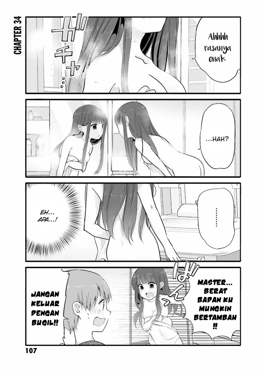 Baca Manga Uchi no Hentai Maid ni Osowareteru Chapter 34 Gambar 2