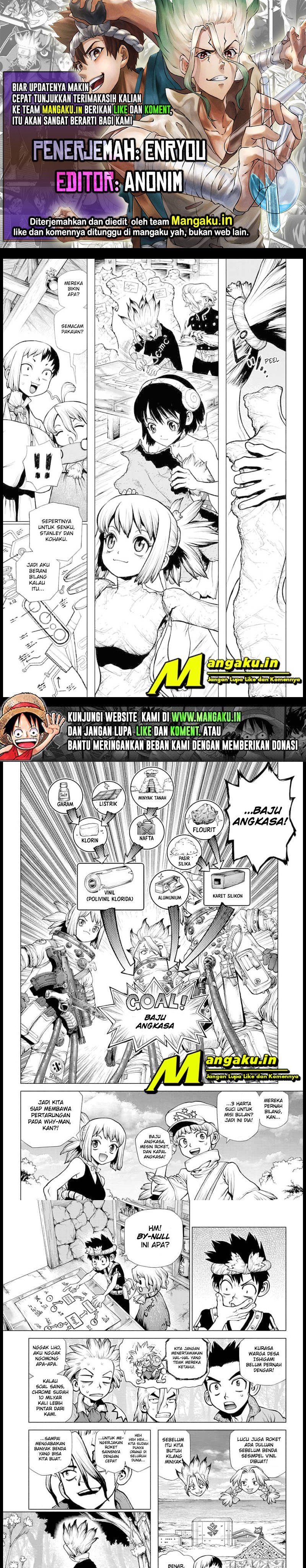 Baca Komik Dr. Stone Chapter 222 Gambar 1