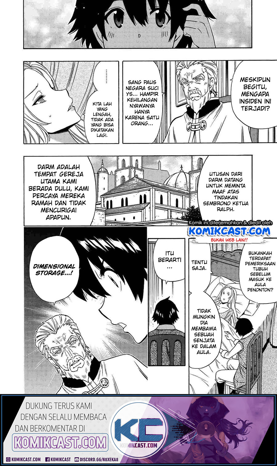 Kenja no Mago  Chapter 61 Gambar 29