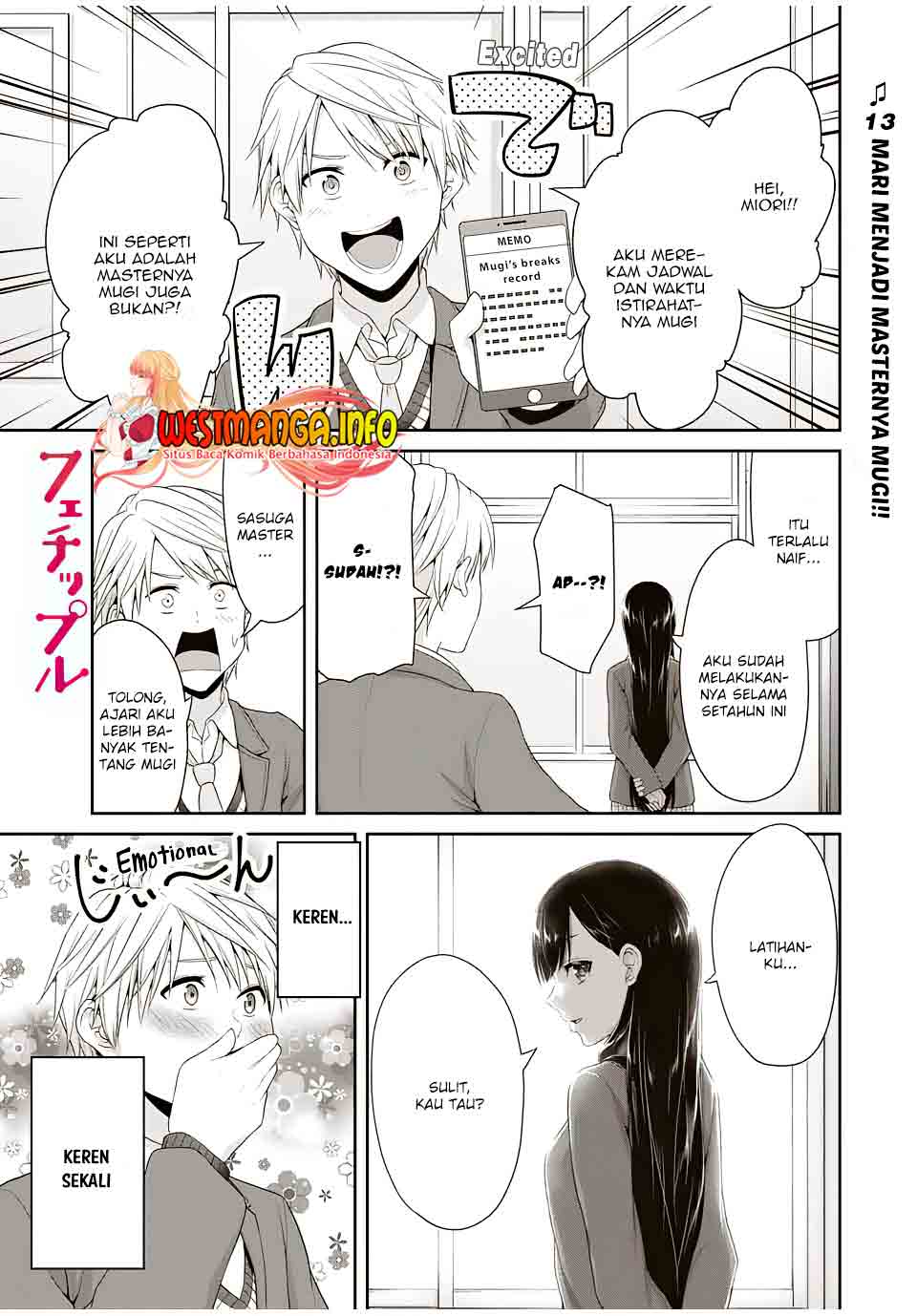 Baca Manga Fechippuru ~ bokura no junsuina koi Chapter 86 Gambar 2