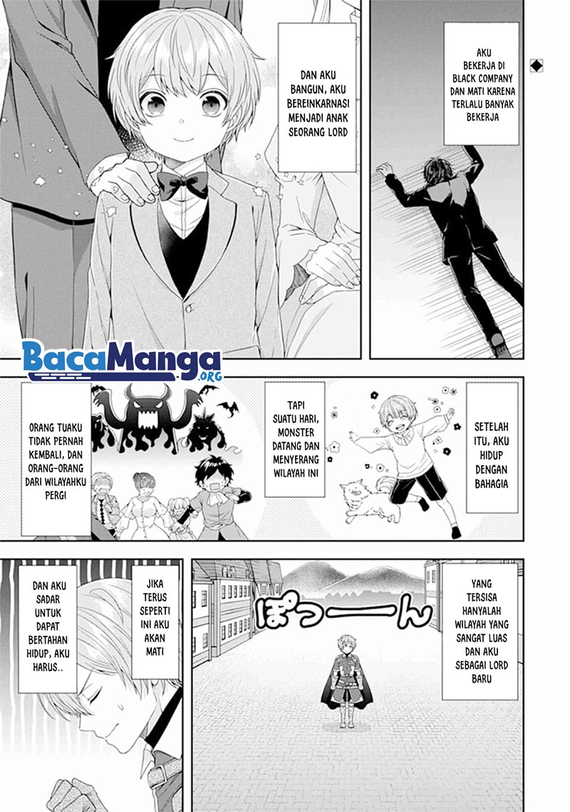 Baca Manga Tensei Ryoushu no Yuuryou Kaitaku: Zensei no Kioku o Ikashite White ni Tsutometara, Yuunou na Jinzai ga Atsumari Sugimashita Chapter 2.1 Gambar 2